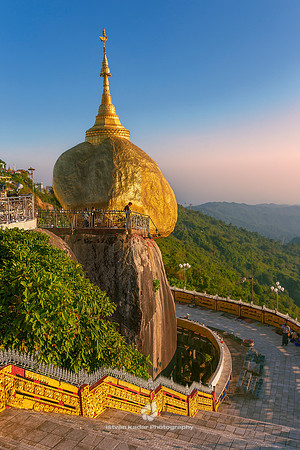 The Kyaiktiyo Pagoda (The Golden Rock)