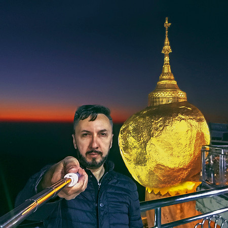 February 5, 2020 – Kyaiktiyo Pagoda (The Golden Rock)