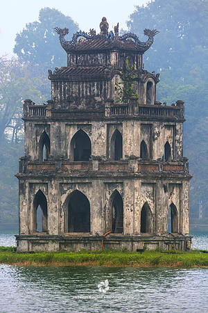 Turtle Tower, Hanoi, Vietnam
