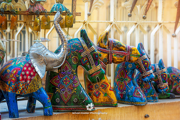 Traditional Rajasthani Crafts On Display, Jaisalmer