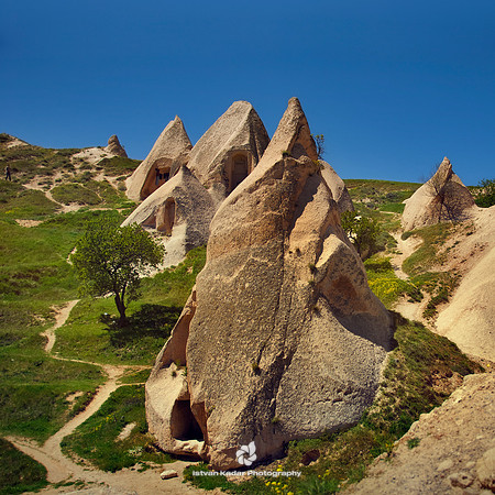 Houses in the Volcanic Rocks