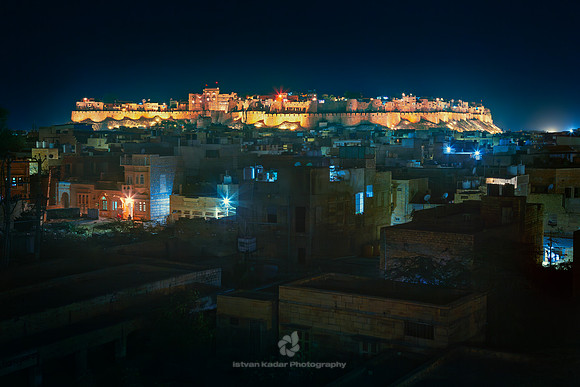 Jaisalmer Fort at Night