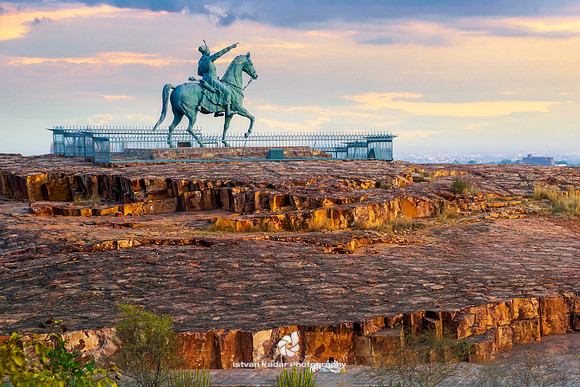 The Statue of Rao Jodha Ji, Jodhpur, India