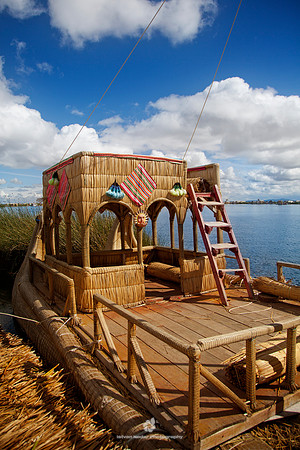 Totora Boat