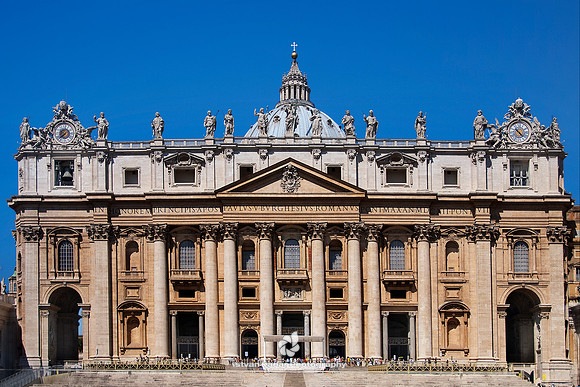 Façade of St. Peter's Basilica