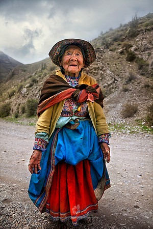 Old Andean Lady