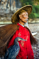 Portrait of a Cormorant Fisherman