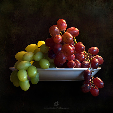food, plate, still-life, fruit
