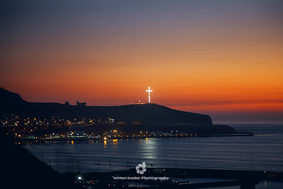 Nightfall in Barranco, Lima