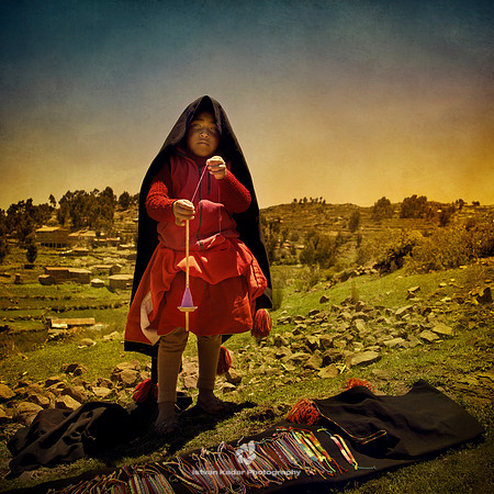 Girl with the Pink Thread