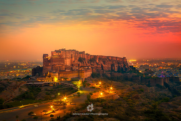 Meherangarh Fort, Jodhpur, India