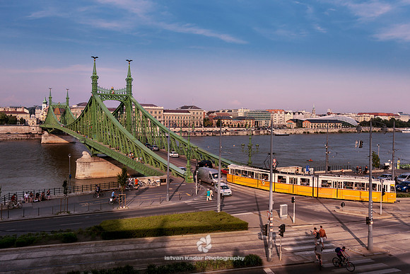Liberty Bridge in Budapest