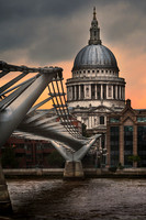 Architecture, "Bridge - Man Made Structure", "British Culture", "Building Exterior", "Built Structure", "Capital Cities", City, Cityscape, Connection, Destinations, Dome, England, "Famous Place", Harm