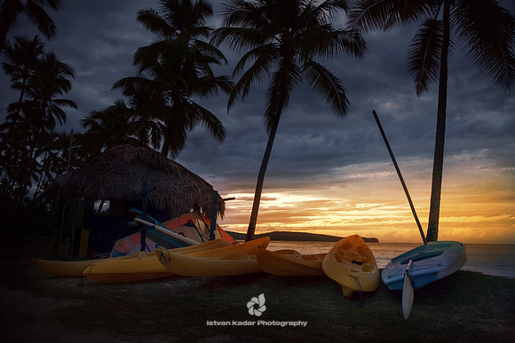 Sundown at the Beach
