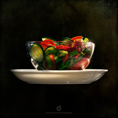 food, plate, still-life, vegetable