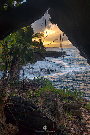 Atlantic, Beach, Cliff, Coastline, "Dominican Republic", Island, Nature, Ocean, Rock, Samana, Sea, Strength, Summer, "Tropical Climate", Water, "Water's Edge", Wave, "Tranquil Scene", Travel,  "Coconu