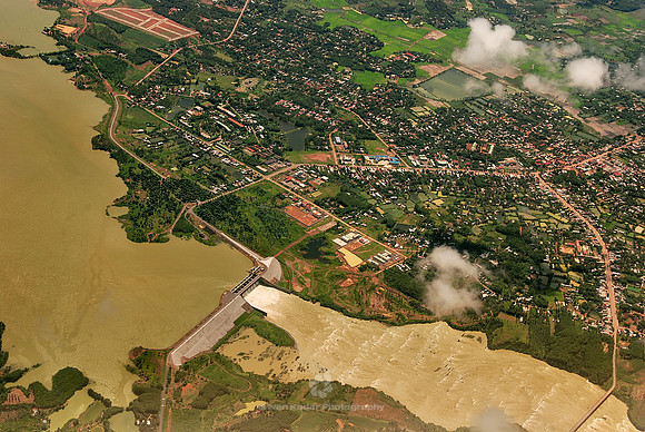 Aerial View around Ho Chi Minh City, Vietnam